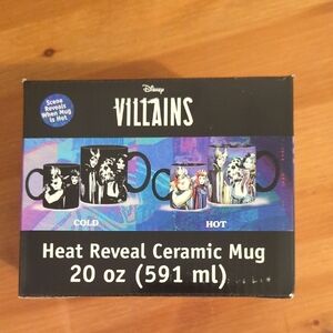Disney Villains Heat Reveal Ceramic Mug